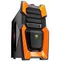 - case challenger middle tower atx / micro-atx / mini-itx 2 porte usb 3. 0 colore arancione