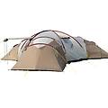 tenda da campeggio turin 12 persone outdoor 3x cabine zanzariera