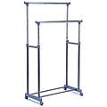archimede stender doppio in metallo cromato portata 30kg archimede ac9002-gr