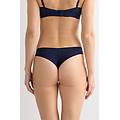 brasiliana in pizzo e microfibra donna blu taglia 5