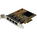 startech. com adattatore scheda di rete ethernet gigabit pci express pcie nic a 4 porte