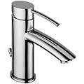 miscelatore lavabo con scarico automatico serie berry br075cr cromato ottone