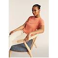 t-shirt regular fit in jersey con dettagli grafici shell pink donna xxs