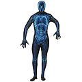 - costume da scheletro raggi x per adulto xl