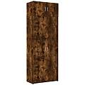 - armadietto rovere fumo 80x42 5x225 cm in truciolato