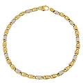 bracciale uomo oro bianco giallo gl101860