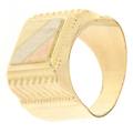 anello uomo oro giallo bianco rosa gl100204