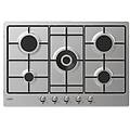 classic chw74wtx acciaio inossidabile da incasso 75 cm gas 5 fornello(i) (33801980)