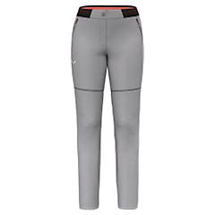 Salewa Pantaloni Convertibili Pedroc 2 Durastretch Grigio
