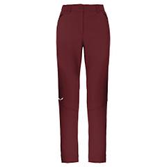 Salewa Pantaloni Lunghi Dolomia Granata Donna 36