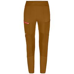 Salewa Puez Dry Resp W Pantaloni Trekking Donna Brown/red/white