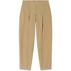 Freddy Pantaloni In Twill Di Lyocell Lunghezza Cropped