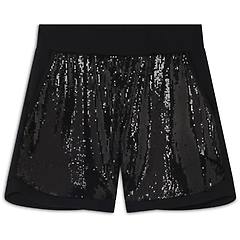 Freddy Pantaloni Shorts Con Paillettes E Logo Posteriore