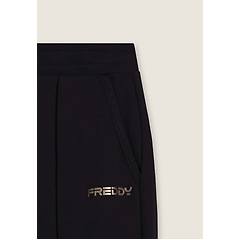 Freddy Pantaloni Con Dettaglio Logato E Fondo Dritto