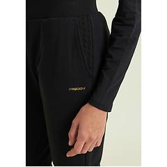 Freddy Pantaloni Regular In Felpa Garzata Con Dettagli