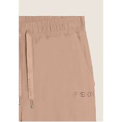 Freddy Freddy. Pantaloni Sportivi Cropped Con Gamba Wide