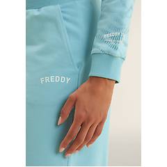 Freddy Freddy. Pantaloni Wide Leg Con Coulisse Logata