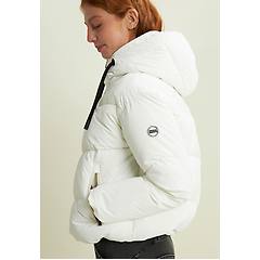 Freddy Freddy. Piumino Cropped Donna Con Collo Alto E