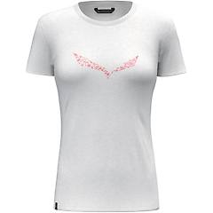 Salewa Solid Dri-release T-shirt Trekking Donna White