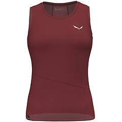 salewa puez sporty dry w top donna dark red i44 d38