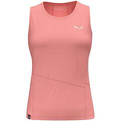 Salewa Canottiera Puez Sporty Dry Rosso Arancione Donna 40