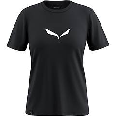 Salewa Solid Dri-release T-shirt Trekking Donna Black/white