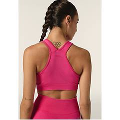Freddy Top Sportivo Seamless Ice Wash Con Spalline Incrociate