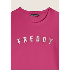 Freddy Freddy. Felpa Girocollo In Jersey Con Stampe In