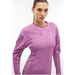 Freddy Felpa Oversize Tinta A Freddo Con Inserti In Rib