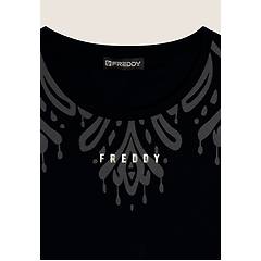 freddy top w donna black s