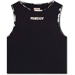 Freddy Top Corto Con Logo Donna Active Matching Evolution