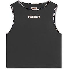 Freddy Top Corto Con Logo Donna Active Matching Evolution