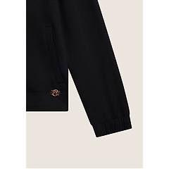 freddy felpa donna collo alto e zip con maniche ampie nero donna medium