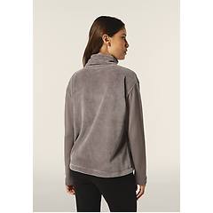 Freddy Felpa Collo Alto Con Busto In Velluto E Coulisse