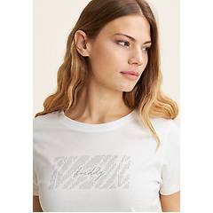 Freddy T-shirt In Cotone Supima Con Logo E Borchiette
