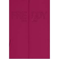 Freddy Felpa Donna Con Zip E Collo Alto In Costina