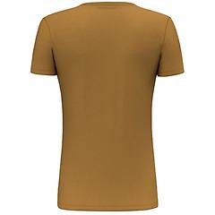 Salewa Solid Dri-release T-shirt Trekking Donna Brown/white