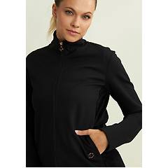 Freddy Felpa Full Zip In Viscosa Con Inserti In Ciniglia