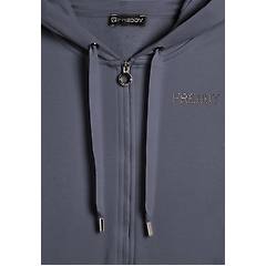 Freddy Felpa Sportiva Da Donna Cappuccio E Zip Con Strass