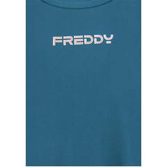 Freddy T-shirt Tecnica Con Spacchi Laterali E Fit Regolare