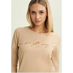 Freddy T-shirt A Maniche Lunghe Con Scritta ''something