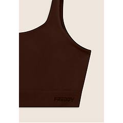 Freddy Freddy. Top Sportivo Seamless Con Fascia Sottoseno