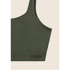 Freddy Freddy. Top Sportivo Seamless Con Fascia Sottoseno