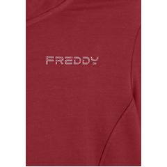 Freddy Freddy. Felpa Donna Zip E Collo Alto Regular Fit