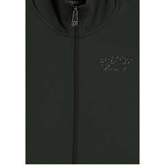 Freddy Felpa Full Zip Con Collo Alto E Inserti Geometrici