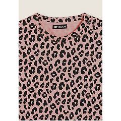 Freddy Felpa Donna Leopardata Girocollo Leopard Ani Black