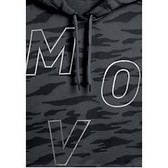 Freddy Felpa Cropped Camouflage Con Cappuccio E Stampa