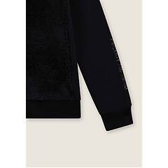 Freddy Freddy. Felpa Con Zip Collo E Fronte In Sherpa