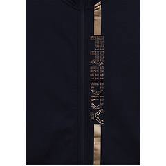 Freddy Felpa Da Donna Con Zip Collo Alto E Dettagli Oro