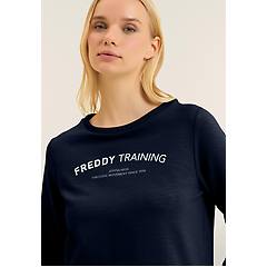 Freddy Freddy. Felpa Con Scollo Girocollo E Fronte A Incrocio